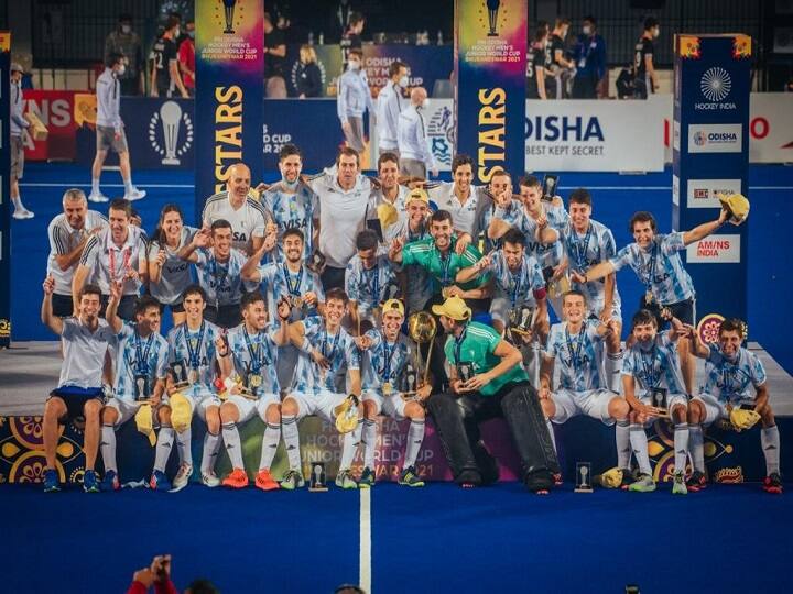 Junior Hockey World Cup: Argentina beats Germany to clinch title for the first time in 16 years Junior Hockey World Cup: 16 ஆண்டுகளுக்குப் பின் அர்ஜென்டினா சாம்பியன்: இந்தியாவுக்கு 4வது இடம்!