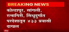 Kolhapur: परदेशातून कोल्हापूरात 122 प्रवाशी, तर इतर चार जिल्ह्यात परदेशातून 433 प्रवाशी दाखल ABP Majha