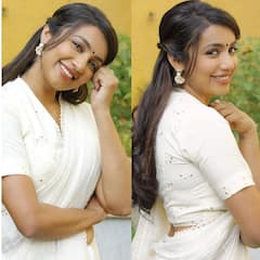 Tejaswi Madivada: చీరకట్టులో తేజస్వి.. ఇంత పద్దతిగా చూసి ఉండరు.. 