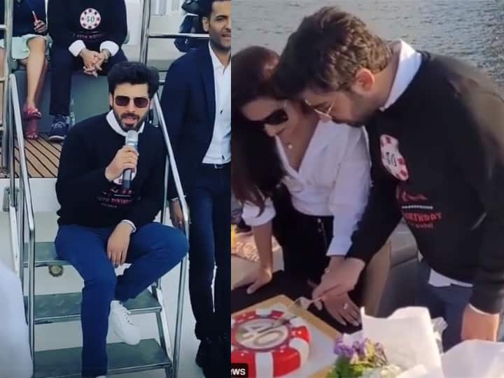 Fawad Khan Sings Kishore Kumar’s ‘Dilbar Mere Kab Tak Mujhe’ As He Celebrates His 40th Birthday On A Yacht In Dubai- Video & Pics Inside Fawad Khan Sings Kishore Kumar’s ‘Dilbar Mere Kab Tak Mujhe’ As He Celebrates His 40th Birthday On A Yacht- Video & Pics Inside