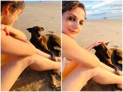 Sussanne Khan Photos: बीच पर क्वालिटी टाइम स्पेंड करते सुजैन खान ने शेयर की खूबसूरत तस्वीरें