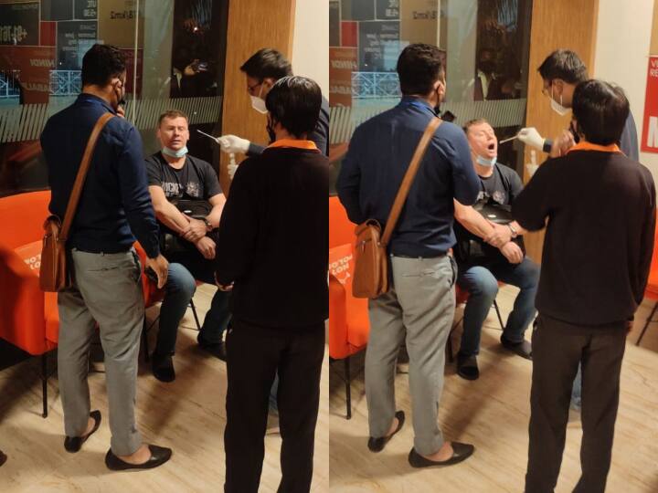 MP News: रूसी नागरिक ने RT-PCR टेस्ट कराने को लेकर किया जमकर ड्रामा, दो घंटें बाद ऐसे हुआ तैयार In Jabalpur, Madhya Pradesh, a Russian citizen created a ruckus over the corona test, later admitted like this ANN MP News: रूसी नागरिक ने RT-PCR टेस्ट कराने को लेकर किया जमकर ड्रामा, दो घंटें बाद ऐसे हुआ तैयार