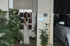 Katrina Vicky Wedding: લગ્નના ચાર દિવસ પહેલા વિક્કી કૌશલના ઘરે બ્લેકલેસ ડ્રેમાં દેખાઇ કેટરીના