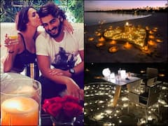 Arjun Kapoor Takes Girlfriend Malaika Arora Out On A Romantic Date In Maldives – Watch Video