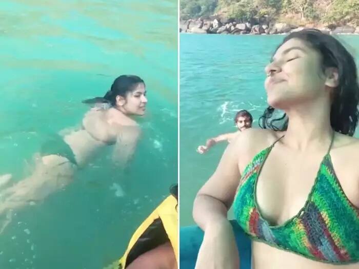 Photo Viral : taarak mehta fame sonu aka nidhi bhanushali with goli aka kush shah Photo Viral : 'તારક મહેતા'ની સોનુએ કયા એક્ટર સાથે કરી ખરાબ રીતે મસ્તી, બન્ને વચ્ચે શું છે રિલેશન, જાણો વિગતે
