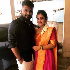 VJ Manimekalai- Hussain : மணிமேகலை - ஹூசைன் ப்யூட்டி க்ளிக்ஸ்...!