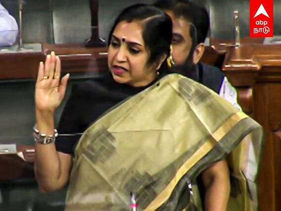 Thamizhachi Thangapandian Speech : ஐஐடியில் எதுக்கு சமஸ்கிருதம்! கேள்வி கேட்ட தமிழச்சி! ஆஃப் ஆன மைக்