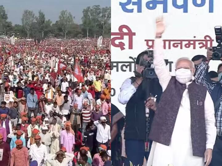 PM Modi In Gorakhpur: गोरखपुर को 'डबल गिफ्ट', AIIMS और खाद कारखाना की सौगात देकर बोले पीएम मोदी- अरसे से था इंतजार