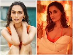 Manushi Chhillar Bikini Photo: Akshay Kumar की एक्ट्रेस मानुषी छिल्लर ने ऑरेंज बिकिनी पहन बढ़ाया इंटरनेट का तापमान, ग्लैमरस अदाओं से लूटी महफिल