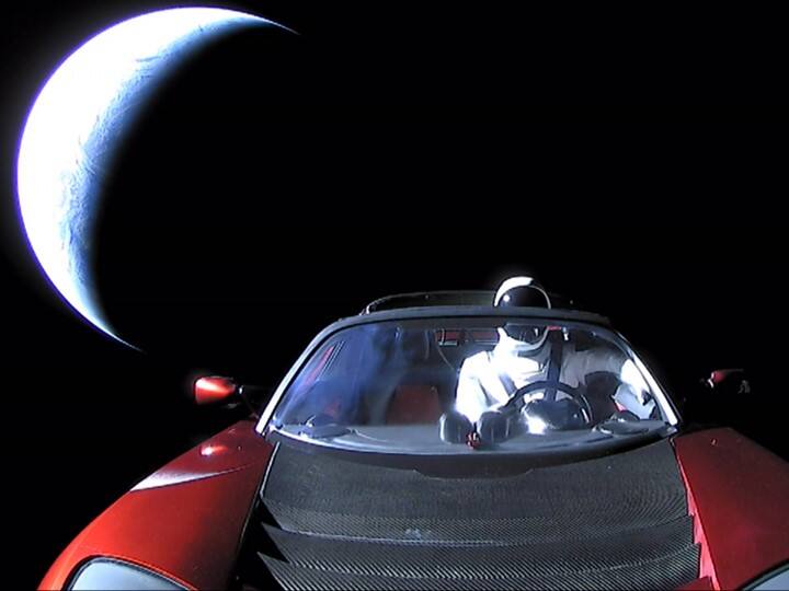 Elon Musk's Tesla Roadster Still Orbiting Mars? Astronomer Jonathan Dowell Explains Why It Isn't Tesla Car in Space: అంతరిక్షంలో వదిలిన ఎలన్ మస్క్ టెస్లా కారు ఇప్పుడు ఎక్కడుంది? భూమి వైపు దూసుకొస్తుందా?