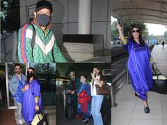 Katrina Kaif-Vicky Kaushal Wedding: Neha Dhupia-Angad Bedi, Kabir Khan, Gurdas Maan & FamilyJet Off To Jaipur To Join Celebrations