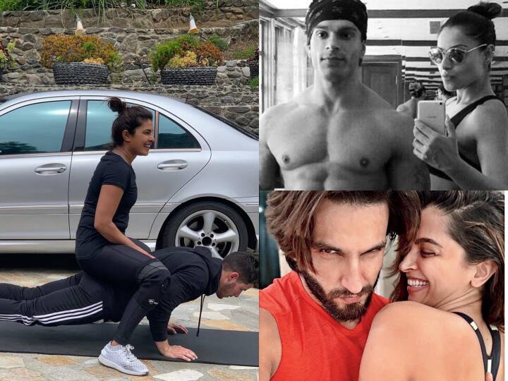 रणवीर सिंह (Ranveer Singh), दीपिका पादुकोण (Deepika Padukone) से लेकर प्रियंका चोपड़ा (Priyanka Chopra) निक जोनस (Nick Jonas) समेत कई कपल्स एक-दूसरे के जिम पार्टनर्स भी हैं.