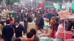 પાલનપુરઃ ઓમિક્રોનના ભય વચ્ચે બજારોમાં લોકોની ભીડ, કોરોનાના નિયમોના ધજાગરા