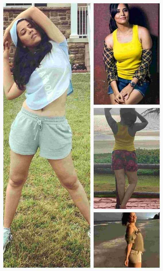 షార్ట్ డ్ర‌స్ కాదు... షార్ట్స్‌లో అన‌సూయ‌