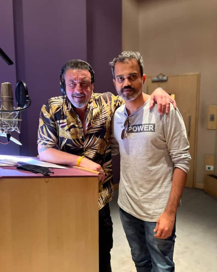 Other than Sanjay Dutt and Yash, the movie will also feature Raveena Tandon playing the role of Ramika Sen, Prime Minister of India. The movie will release in Kannada, Telugu, Hindi, Tamil and Malayalam. (Image courtesy - @duttsanjay/Instagram)