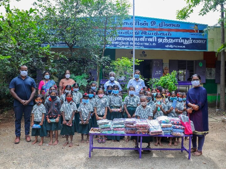 சேலம் : எட்டு ஆண்டுகளுக்குப் பின்பு அரசுப்பள்ளியில் நிகழ்ந்த மாற்றம்.. தமிழ்வழிக் கல்வியில் சேர்ந்த மாணவி..