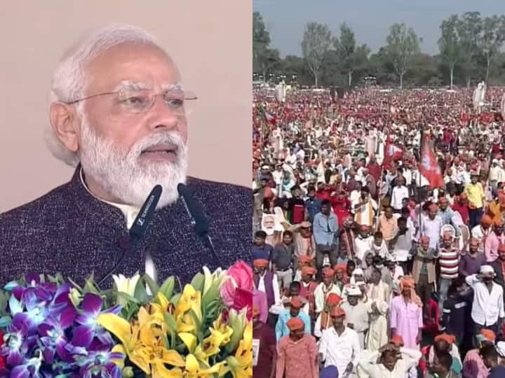 Prime Minister Narendra Modi Gorakhpur Uttar Pradesh visit inaugurated AIIMS and fertilizer plant PM Modi In Gorakhpur: गोरखपुर से पीएम मोदी का अखिलेश पर हमला, कहा- लाल टोपी वालों को सिर्फ सत्ता चाहिए, ये आतंकियों के समर्थक