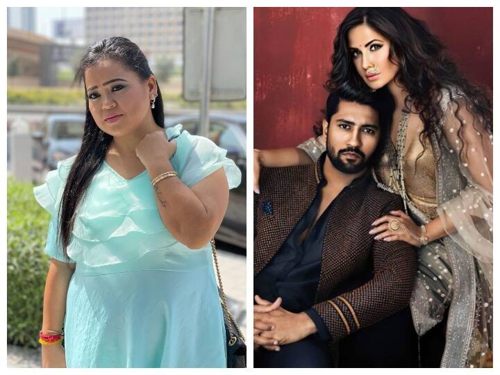 Bharti Singh clarifies rumour about Vicky Kaushal-Katrina Kaif wedding shares videos from flight Bharti Singh ने दी Vicky Kaushal-Katrina Kaif की शादी की अफवाह पर सफाई, फ्लाइट से शेयर किए वीडियो