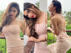 Mouni Roy in Red Lipstick: लाल लिपस्टिक और पिंक ड्रेस में फैंस का दिल जीत रहीं मौनी रॉय, फोटोज वायरल