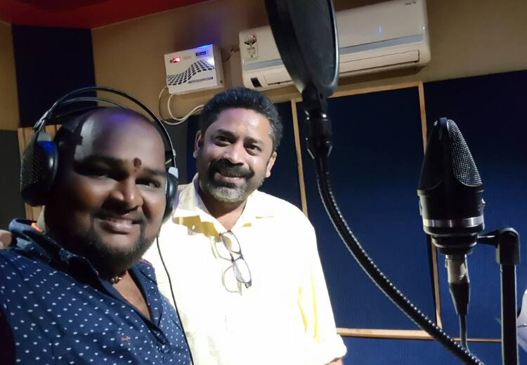 Folk Singer Muthu Sirpi of Super Singer show fame is singing in ...