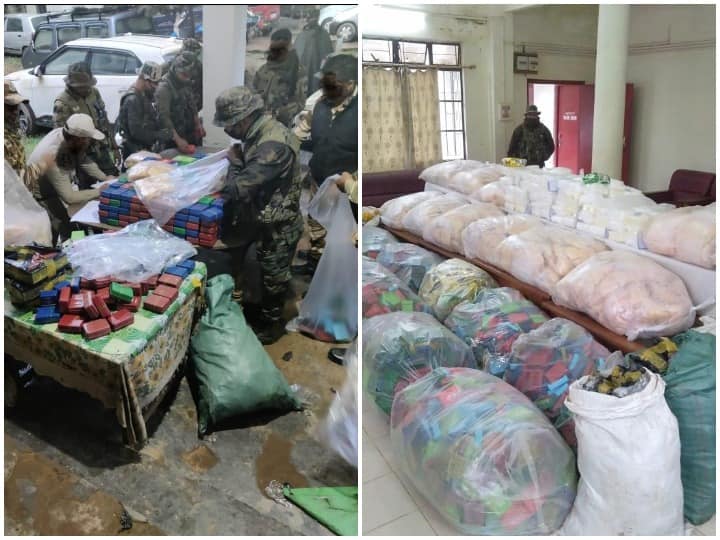 Assam Rifles Seize Drugs Worth Over Rs 500 Crores In Manipur's Moreh Town ANN करीब 500 करोड़ का Drugs बरामद, क्या है चीन और म्यांमार का कनेक्शन?
