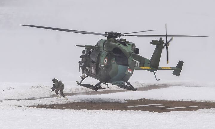 সীমান্ত অঞ্চলে যৌথ প্রস্তুতির অঙ্গ হিসেবেই হল এই মহড়া।