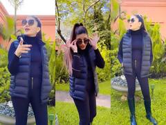 Sapna Choudhary Video: देसी छोरी सपना चौधरी के ब्लैक मैजिक ने बनाया दीवाना, Sapna Choudhary ने गॉग्लस उतार नैनों से चलाए बाण