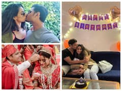 Newly Married TV Actress Aishwarya Sharma Celebrates First Birthday After Wedding With Husband Neil Bhatt- See Pics