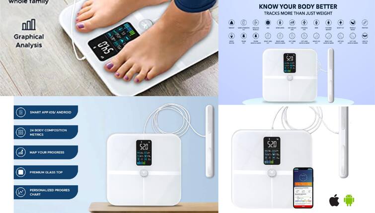 Amazon Offer On Actofit Body Fat Analyser Smart Scale Price of Actofit Body Fat Analyser Smart Scale How Actofit Smart Scale works What Is Smart Scale Best Weight Machine for home Amazon Deal: फिटनेस का रखना है ट्रैक तो खरीदें Actofit Smart Scale, ये वजन के साथ बॉडी में फैट, मसल्स, प्रोटीन की जानकारी देगी