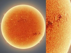 This Detailed Image Of Sun Captured By An Astrophotographer Is Special. Just Check Out The Feather-Like Patterns