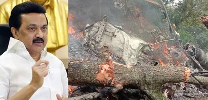 Helicopter crash: CM Stalin goes to Nilgiris M17v5 Bipin Rawat ராணுவ தலைமை தளபதி பயணித்த ஹெலிகாப்டர் விபத்து: நீலகிரி விரைகிறார் முதல்வர் ஸ்டாலின் உயர் சிகிச்சை அளிக்க உத்தரவு