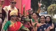 અમદાવાદઃ બહેન વરરાજા ભાઈને બુલેટ પર લાવી, આ લગ્ન જોવા મોટી સંખ્યામાં ઉમટ્યા લોકો