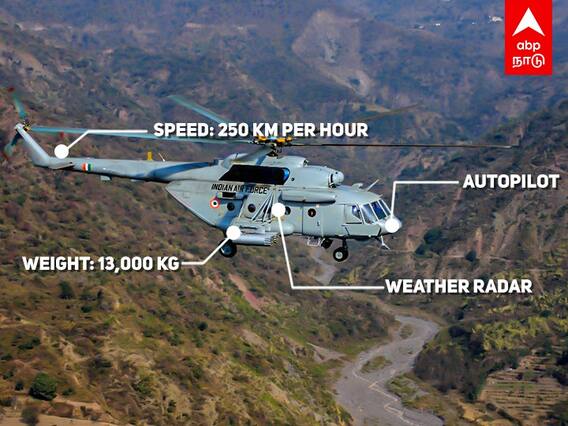 Bipin Rawat Helicopter Crash: விபத்து நடந்த MI 17 V5 ஹெலிகாப்டரில்...இவ்வளவு சிறப்பம்சங்களா?