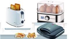 Amazon Deal: सर्दी में फटाफट बनायें हेल्दी और टेस्टी Breakfast, डील में खरीदें बेस्ट सेलिंग Toaster और Sandwich Maker