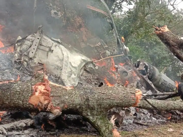 CDS General Bipin Rawat Death Wife Madhulika Passes away helicopter crash coonoor tamil nadu reactions Gen Bipin Rawat Dies In Chopper Crash: President, PM Modi, Politicians Tweet Condolences