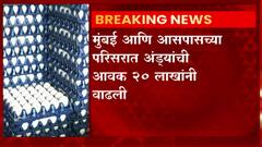 EGG RATE : डझनामागे अंड्यांचा दर १२ रुपयांनी वाढलाय ABP MAJHA