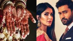 ভিকি-ক্যাটের রাজকীয় বিয়ের প্রস্তুতি তুঙ্গে, ২০ কেজি অর্গানিক মেহেন্দিতে সম্পন্ন হল অনুষ্ঠান