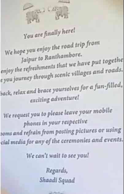 વિક્કી કૌશલ અને કેટરિના કૈફના લગ્નની તૈયારીઓની તમામ જવાબદારી પણ આ વેડિંગ પ્લાનર કંપનીની છે. બંન્નેના લગ્ન સવાઇ માધોપુરના સિક્સ સેન્સેસ રિસોર્ટમાં થશે અને લગ્નના પ્લાનિંગની જવાબદારી પણ Shaadi Squadની જ છે.