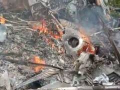 Bipin Rawat Helicopter Crash Photos: धूं-धूं कर जलता हेलीकॉप्टर, चारों तरफ अफरा-तफरी, देखें आर्मी चॉपर क्रैश की तस्वीरें-वीडियो