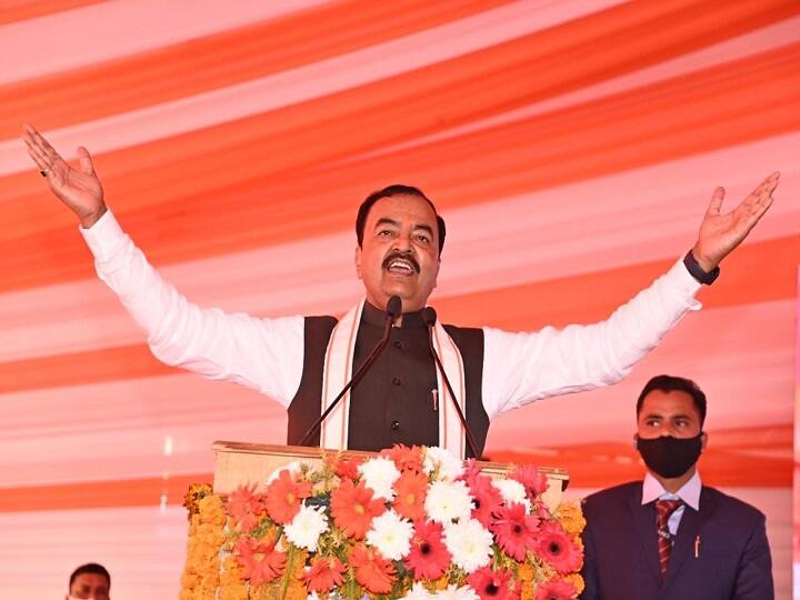 Lucknow BJP meeting Deputy CM Keshav Prasad Maurya said again in 2022 we win more than three hundred seats ANN UP Election 2022: केशव प्रसाद मौर्य ने कहा- कांग्रेस पर बात करना समय खराब करना, जानिए- खुद चुनाव लड़ने पर क्या बोले