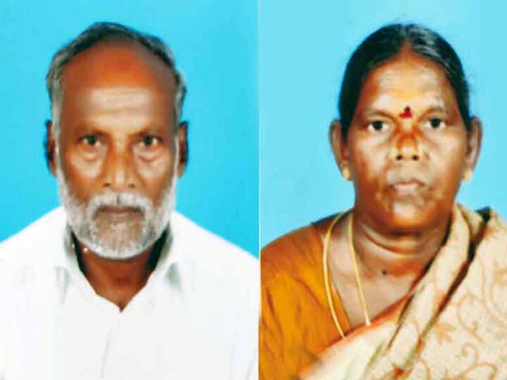 Puducherry: Tipper Larry Moti's husband died in the tragic death of his wife புதுச்சேரி: டிப்பர் லாரி மோதி கணவர் இறந்த அதிர்ச்சியில் மனைவியும் பரிதாபமாக உயிரிழப்பு