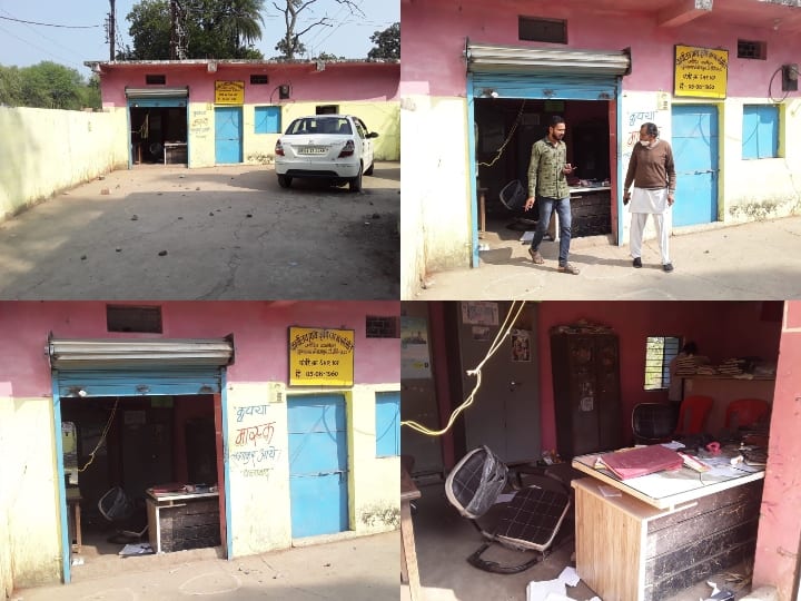 Sehore News stone pelting took place after dispute over fertilizer in Shyampur society of Sehore employees beaten up ANN Sehore News: सीहोर में खाद विवाद पर जंग का मैदान बनी सोसायटी, 16 से ज्यादा लोगों के खिलाफ मामला दर्ज