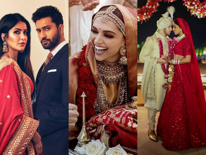 Bollywood Celebs Wedding: कैटरीना कैफ (Katrina Kaif) और विक्की कौशल (Vicky Kaushal) समेत कई बॉलीवुड सेलिब्रिटीज ने डेस्टिनेशन वेडिंग की है. सिर्फ डेस्टिनेशन ही नहीं सेलेब कपल्स ने फोर्ट्स में राजसी ठाठ के साथ शादी की है.