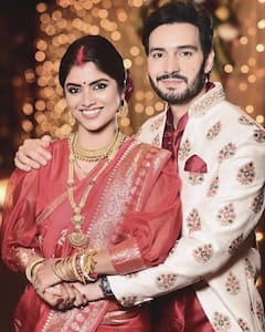 PICS: 'Naagin 4' Actress Sayantani Ghosh Is A Vision To Behold In Her Red Bridal Look