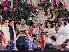 Tejashwi Yadav Wedding: तेजस्वी यादव ने दिल्ली में सगाई के बाद लिए सात फेरे, परिवार के सदस्य रहे मौजूद, देखें Photo