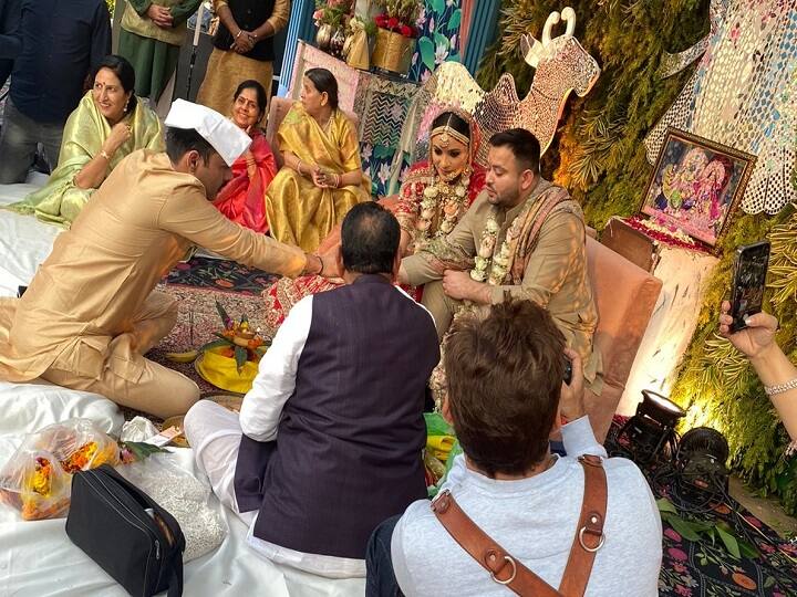 lalu yadav son Tejashwi Yadav Gets Married People who Attended wedding Ceremony Tejashwi Yadav Gets Married: These People Attended The Hush-Hush Ceremony