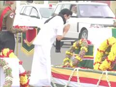 IN PICS | Tamil Nadu CM MK Stalin Pays Floral Tributes To CDS Bipin Rawat & 12 Others