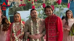 Tejashwi Yadav Married : तेजस्वी यादव विवाहबंधनात अडकले ABP MAJHA