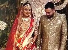 Tejashwi Yadav Wedding: તેજસ્વી યાદવે દિલ્હીમાં સગાઈ બાદ કર્યા લગ્ન, પરિવારના સભ્યો રહ્યા હાજર,જુઓ તસવીરો