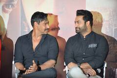 ‘RRR’ Trailer Launch: Alia Bhatt Stuns In A Red Saree With The ‘Men In Black’, See PICS